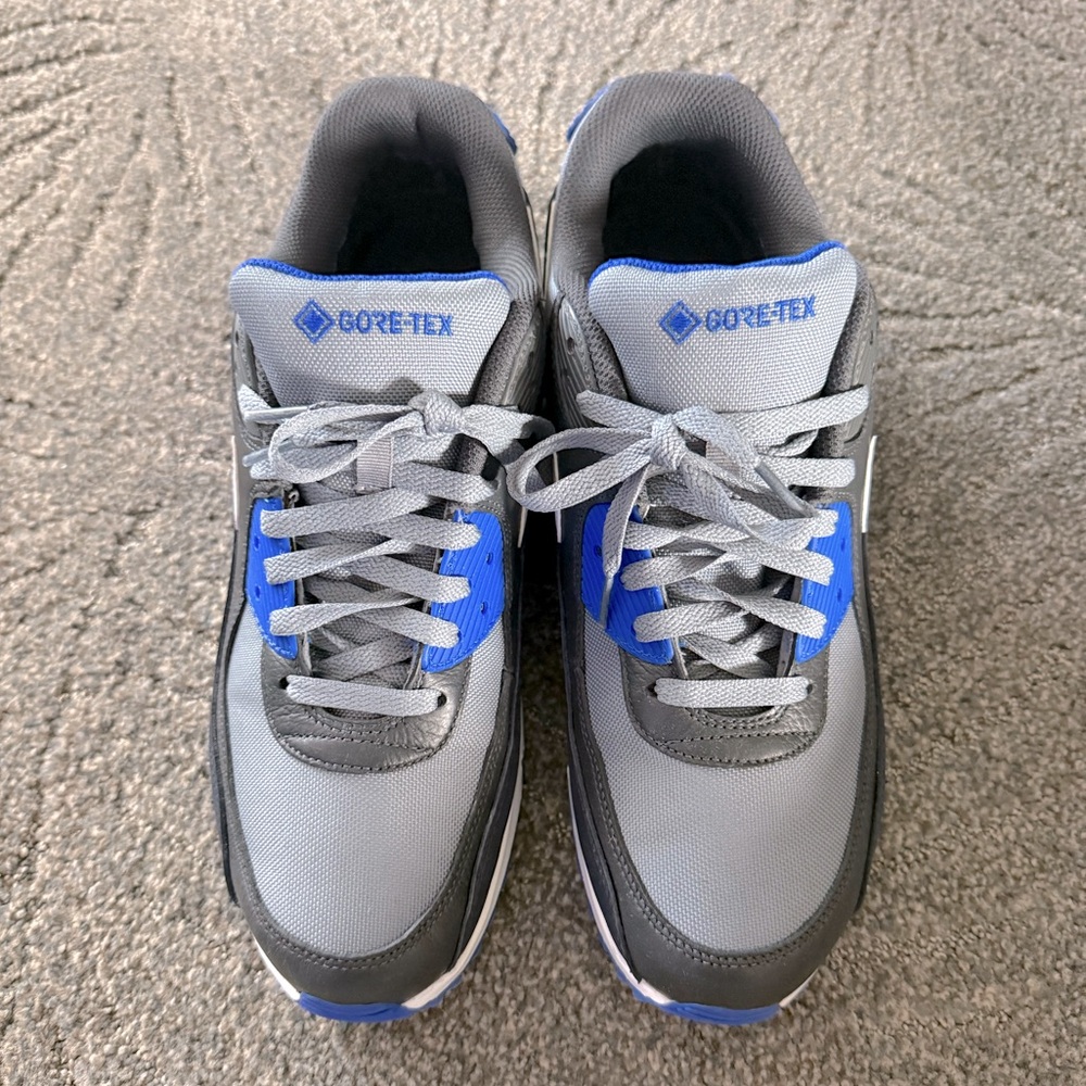 NIKE Blue and Gray Air Max GTX Sneakers | Size 11.5